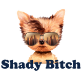 Shady Bitch dog logo