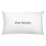 she ready pillow 20x12